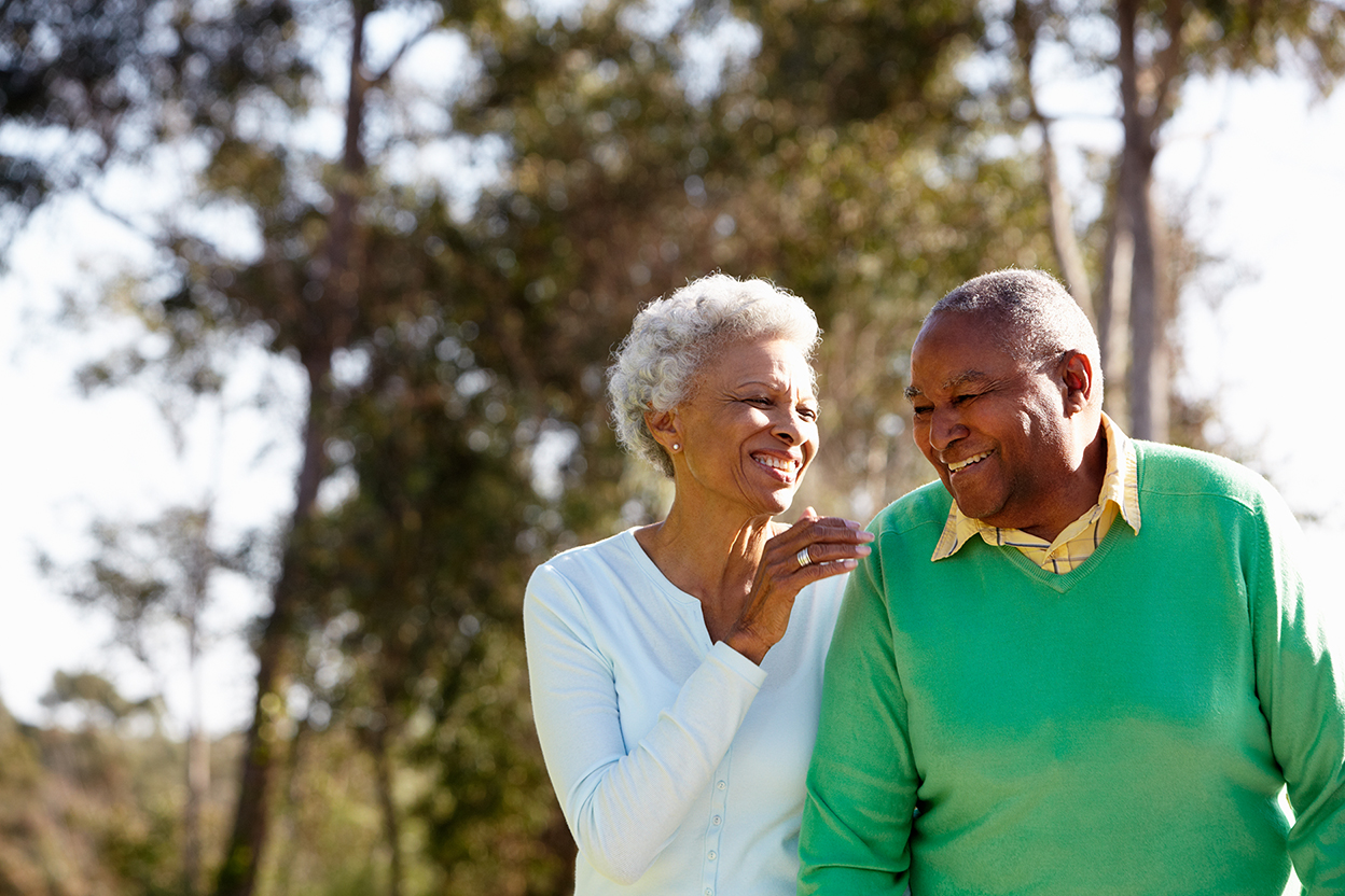 Hospice and Palliative Care
Senior Couple Enjoying Walk Together